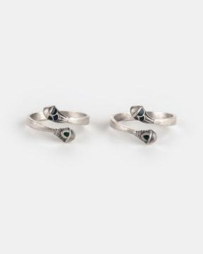 925 sterling silver unapologetic opinion toe rings