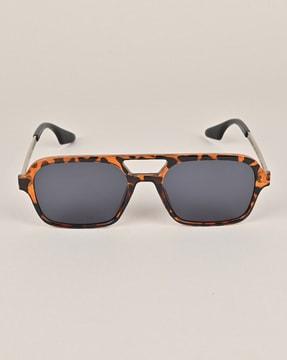 9315 uv-protected full-rim wayfarer sunglasses