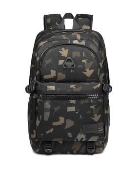 9488 camouflage print backpack