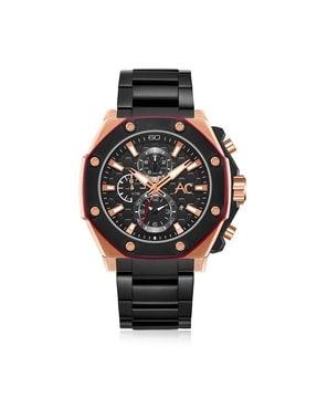 9601mcbbrba chronograph watch with deployant clasp