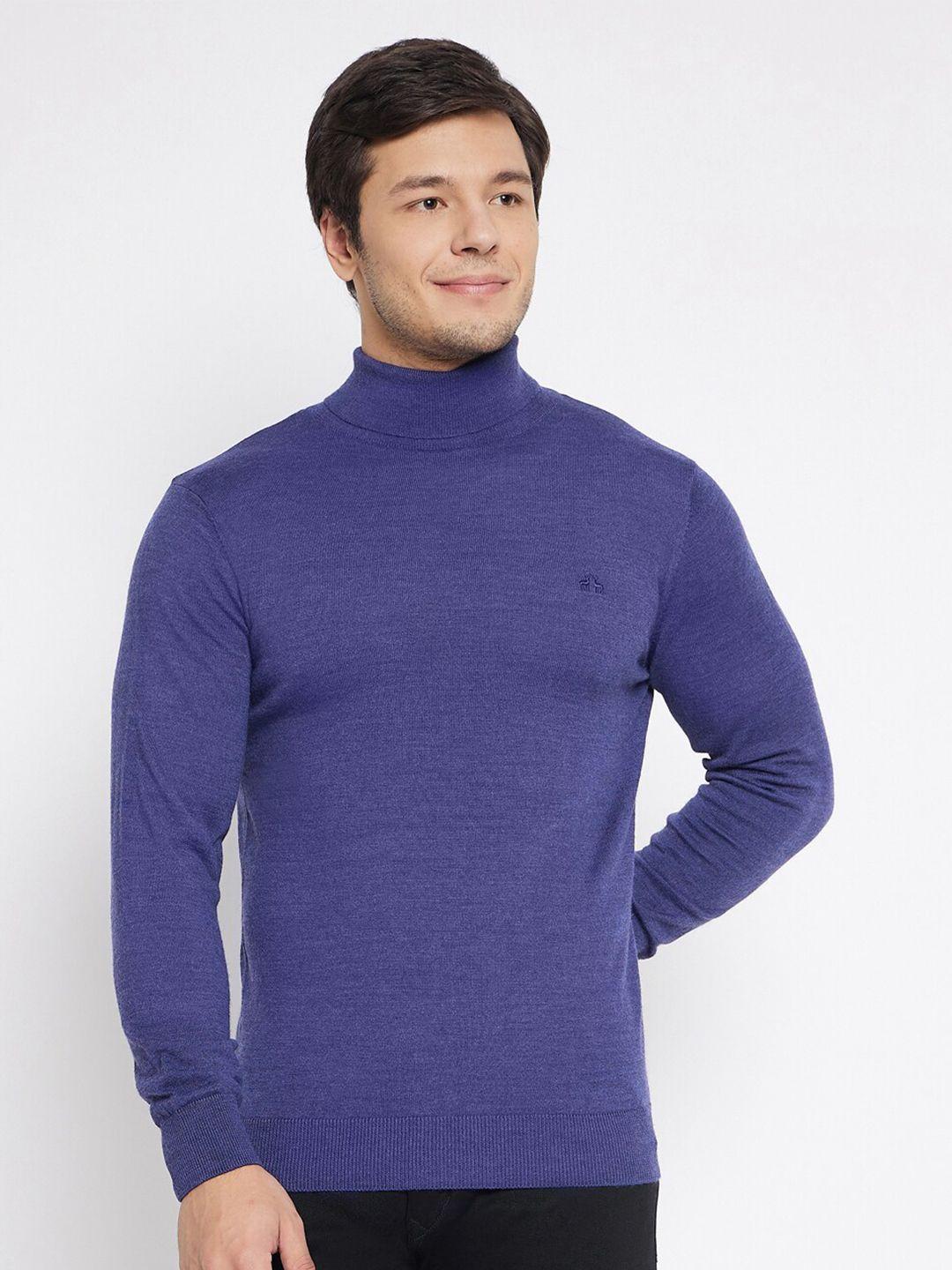 98 degree north high neck woolen pullover sweater