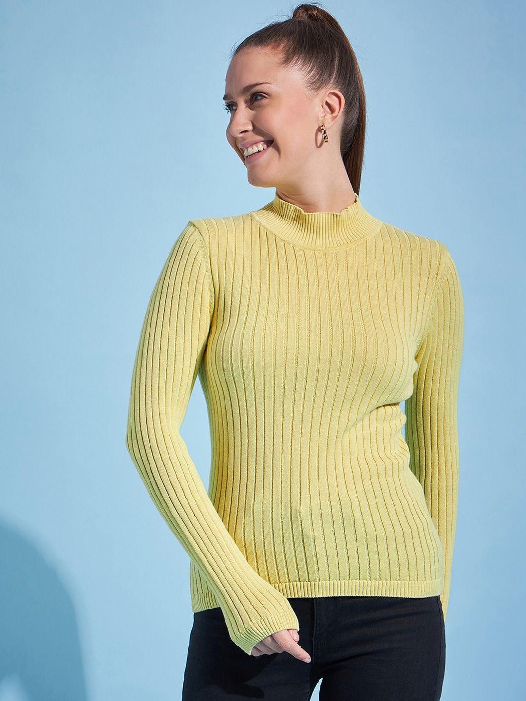 98 degree north ribbed cotton pullover sweater