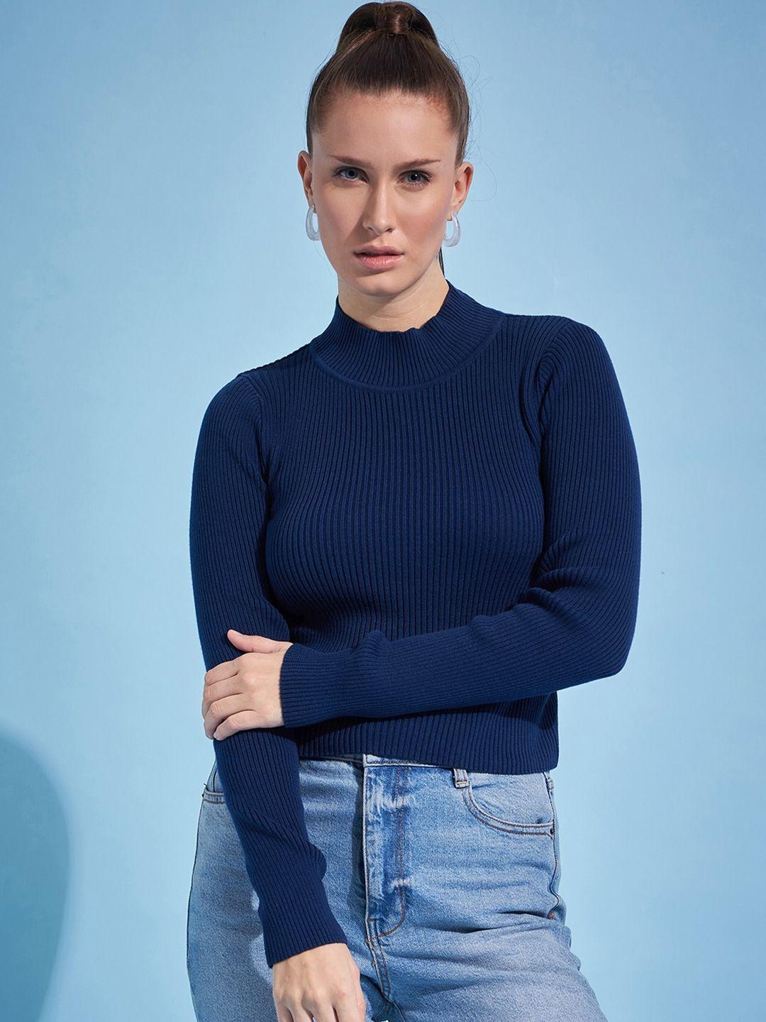 98 degree north ribbed cotton pullover sweater