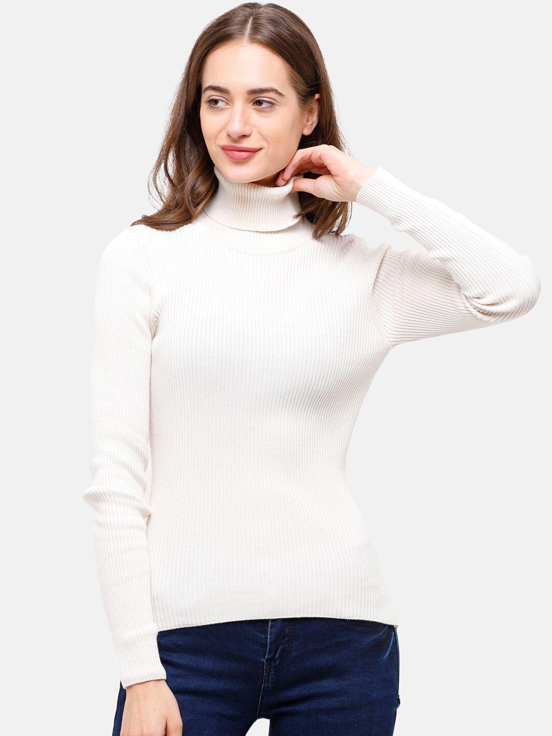 98-degree-north-women-off-white-ribbed-pullover