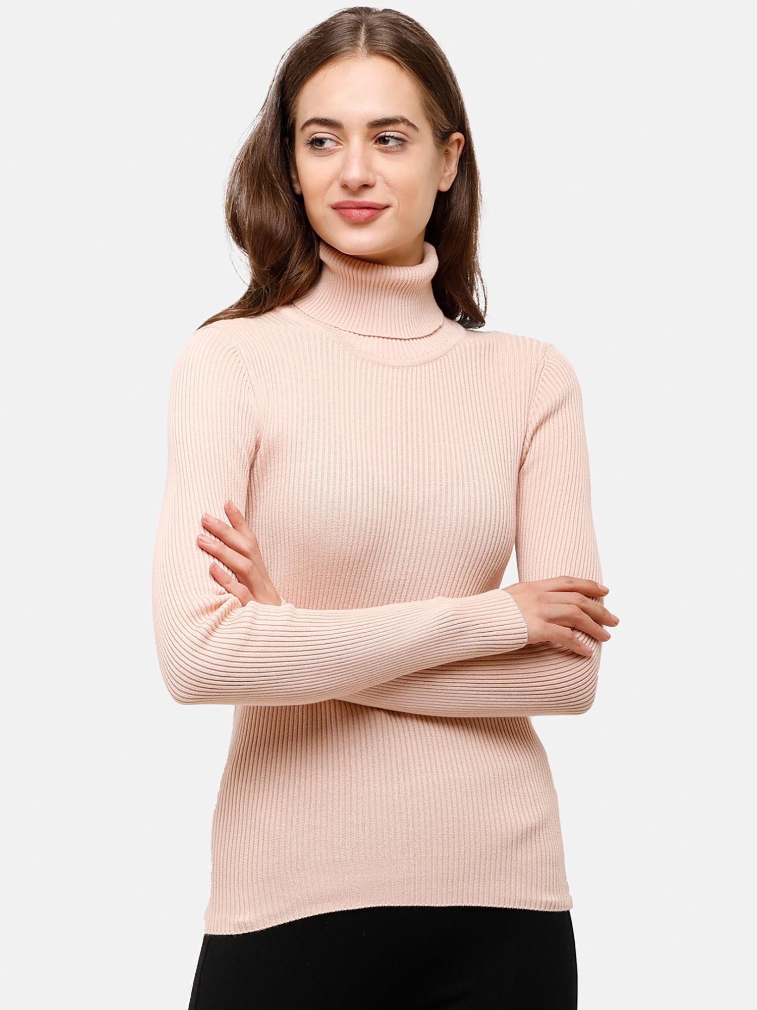 98 degree north's pink full sleeves sweater