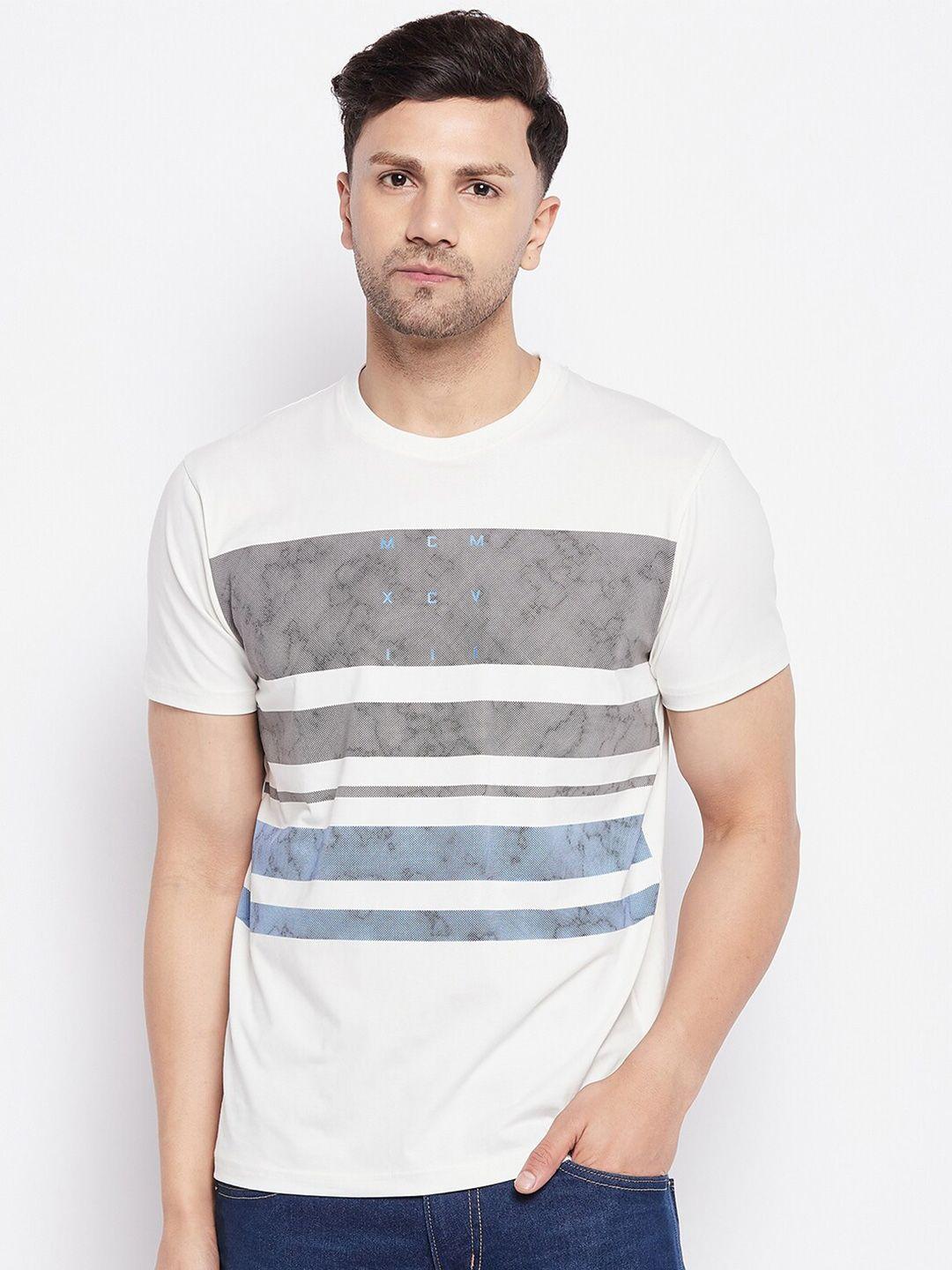 98 degree north colourblocked cotton t-shirt