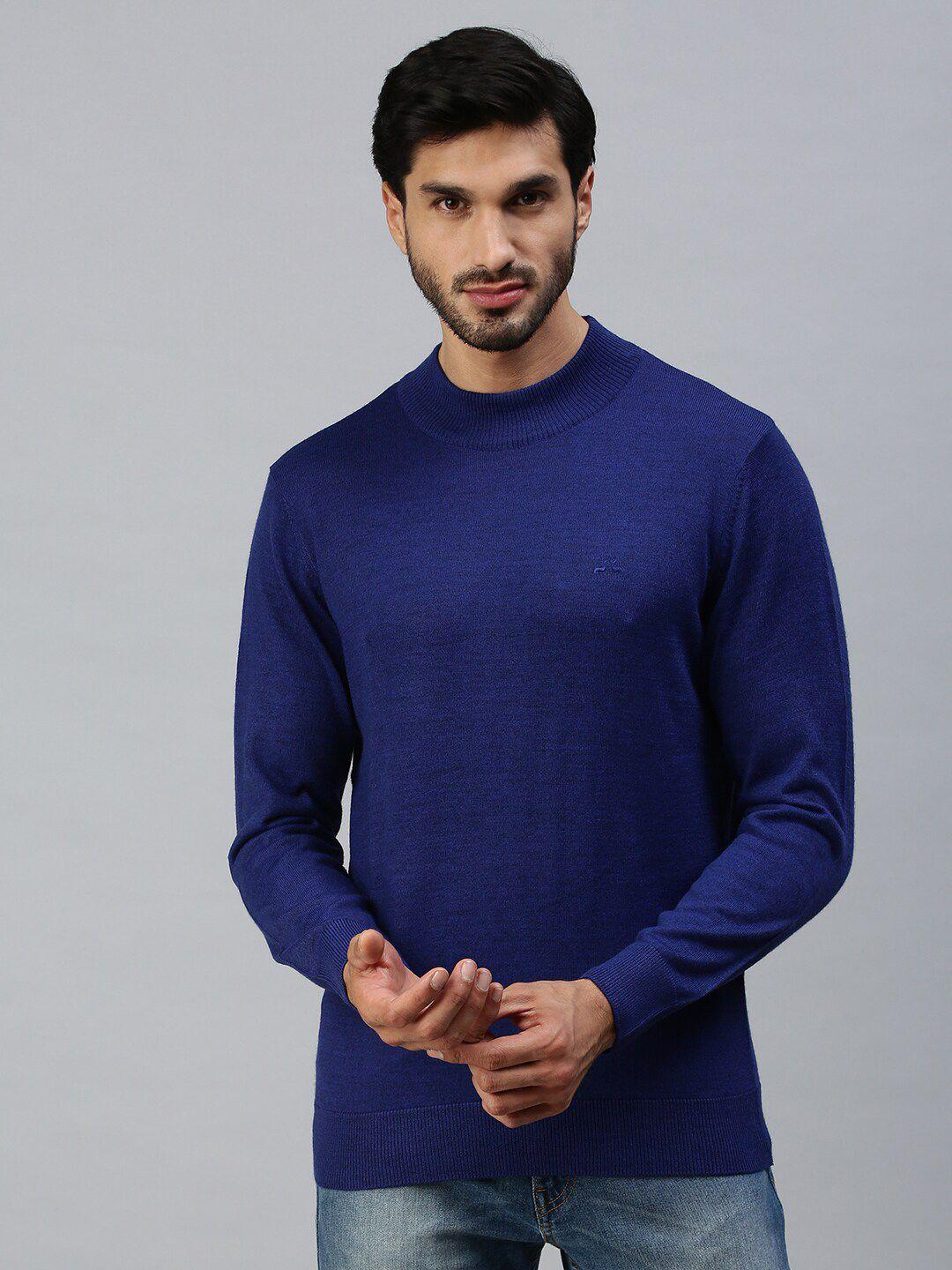 98 degree north men blue pullover