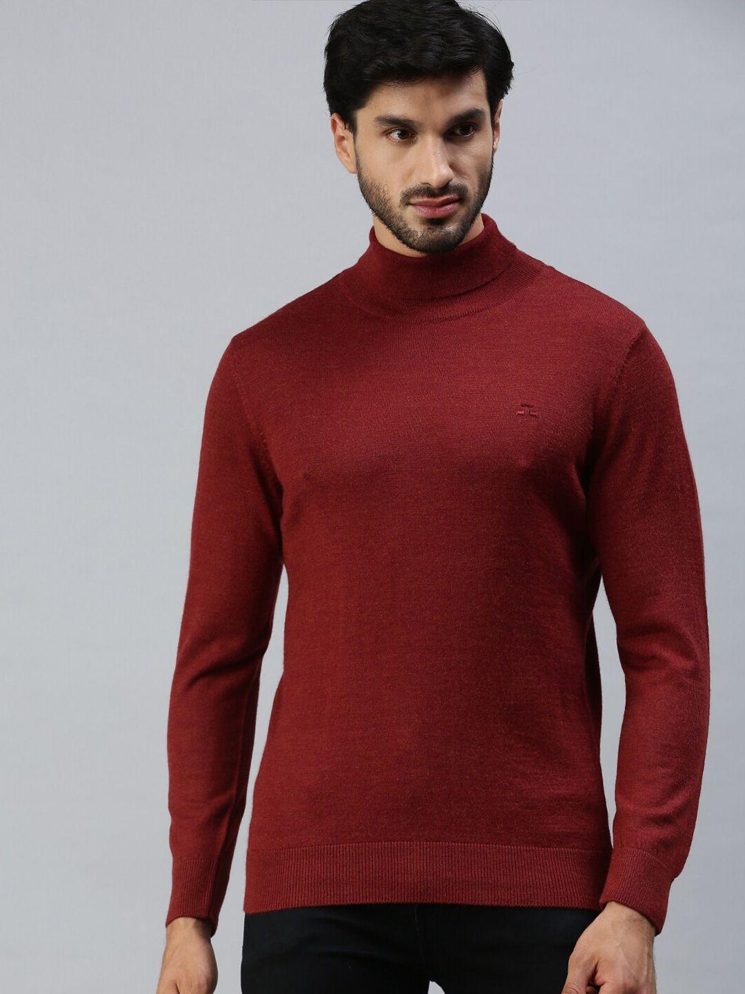 98 degree north men maroon pullover