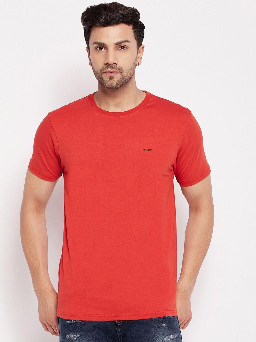 98 degree north round neck cotton casual t-shirt