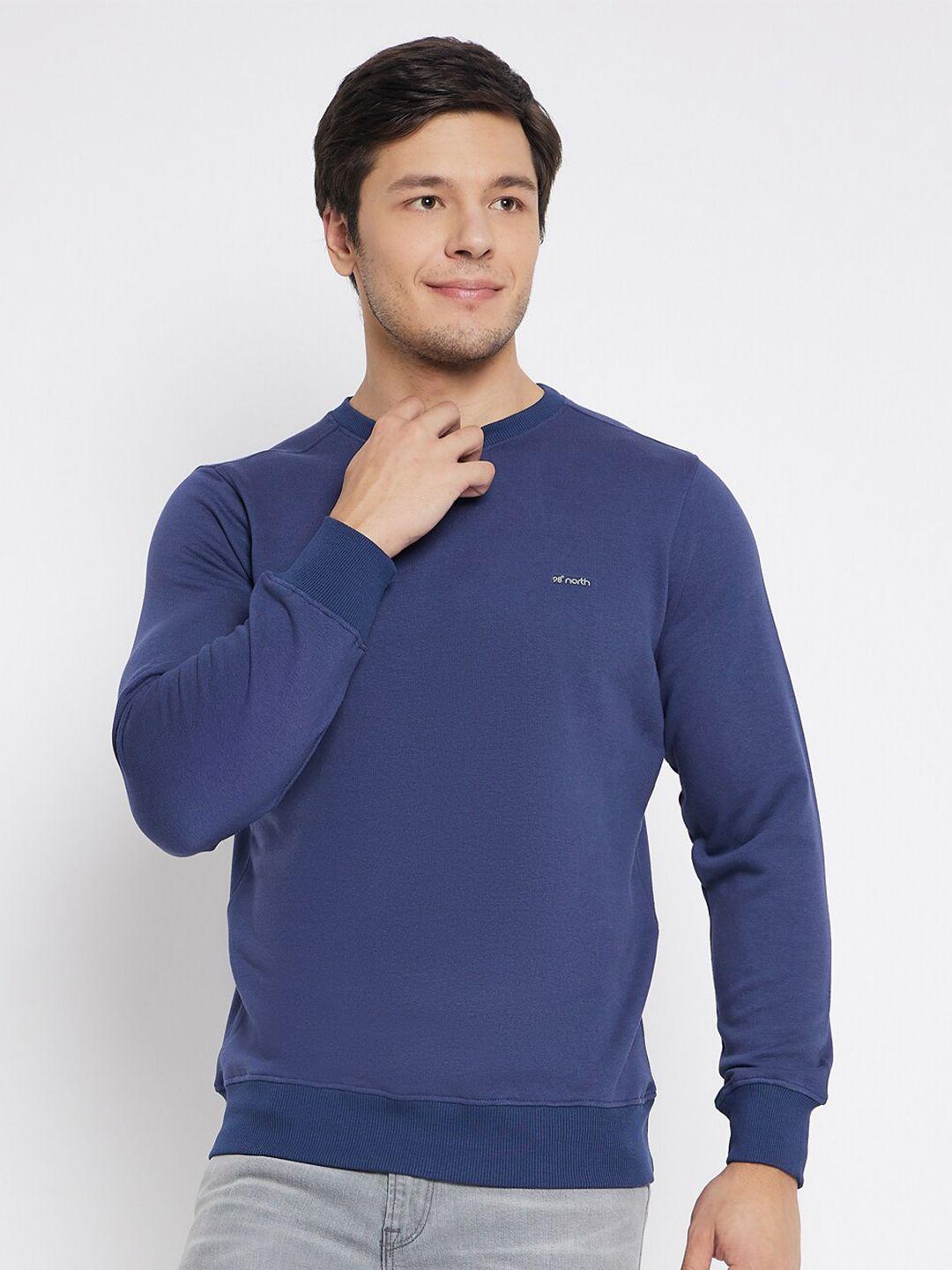 98 degree north round neck long sleeves fleece pullover