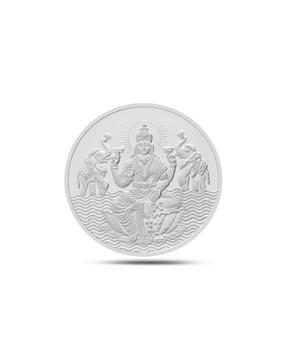 999 goddess laxmi silver coin