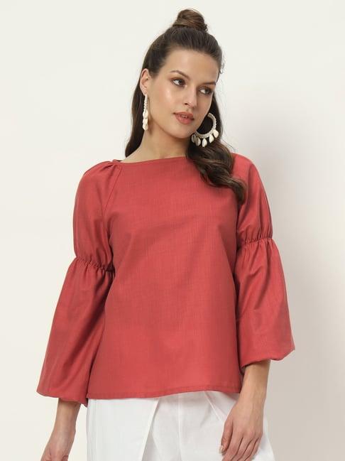 9rasa coral cotton top