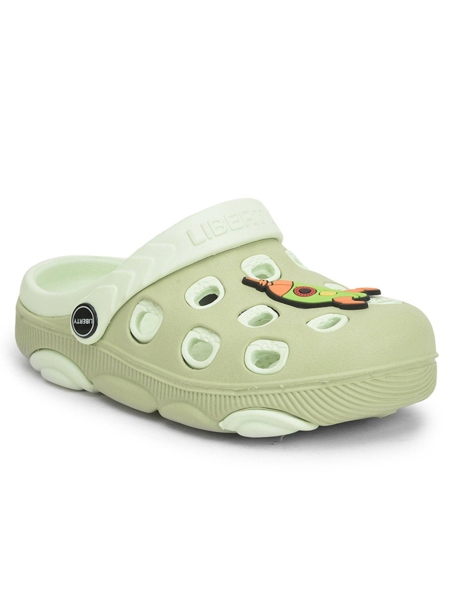 a ha lpmxt 823 kids casual clogs green