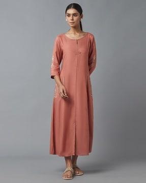 a-line dress with insert pockets