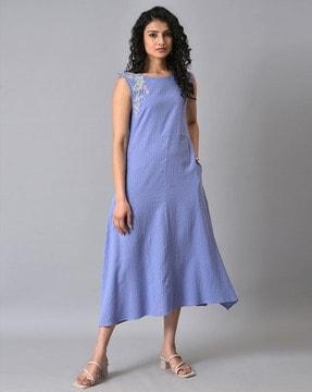 a-line dress with insert pockets