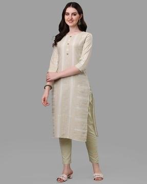 a-line kurta & pants set