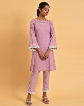 a-line kurta with pants