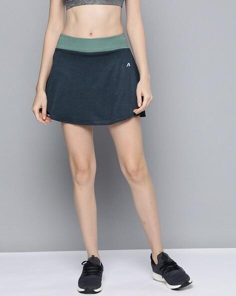 a-line skirt with elastic waist