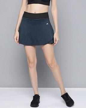 a-line skirt with elastic waist