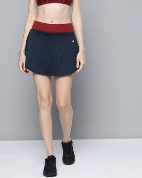 a-line skirt with elastic waist