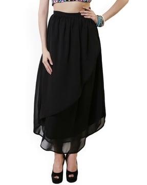 a-line skirt with elasticated band