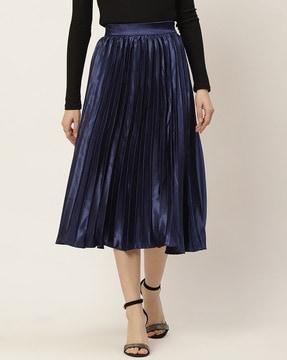 a-line skirt with elasticated waist