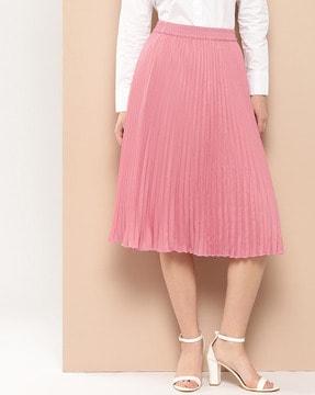 a-line skirt with elasticated waist