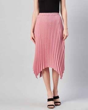 a-line skirt with elasticated waistband