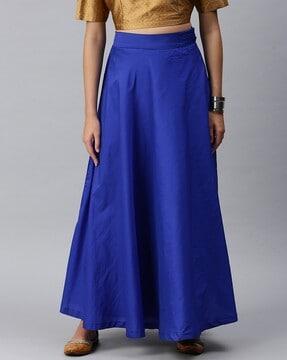 a-line skirt with insert pocket