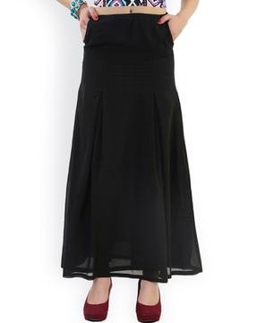 a-line skirt with insert pocket