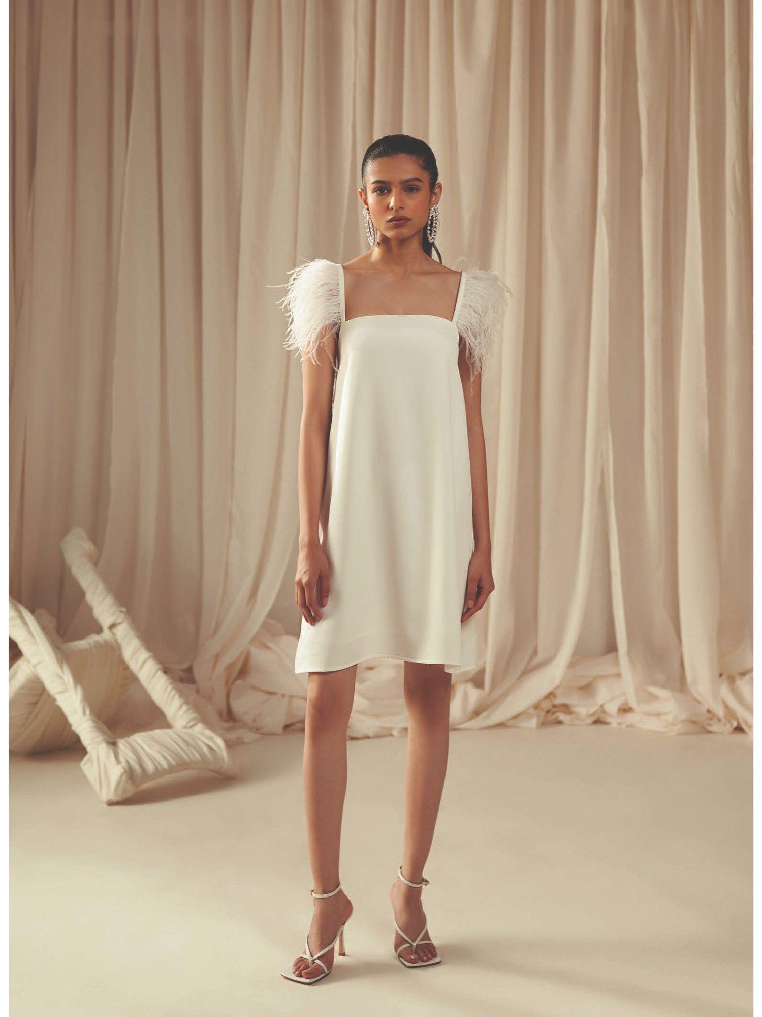 a line white casablanca dress