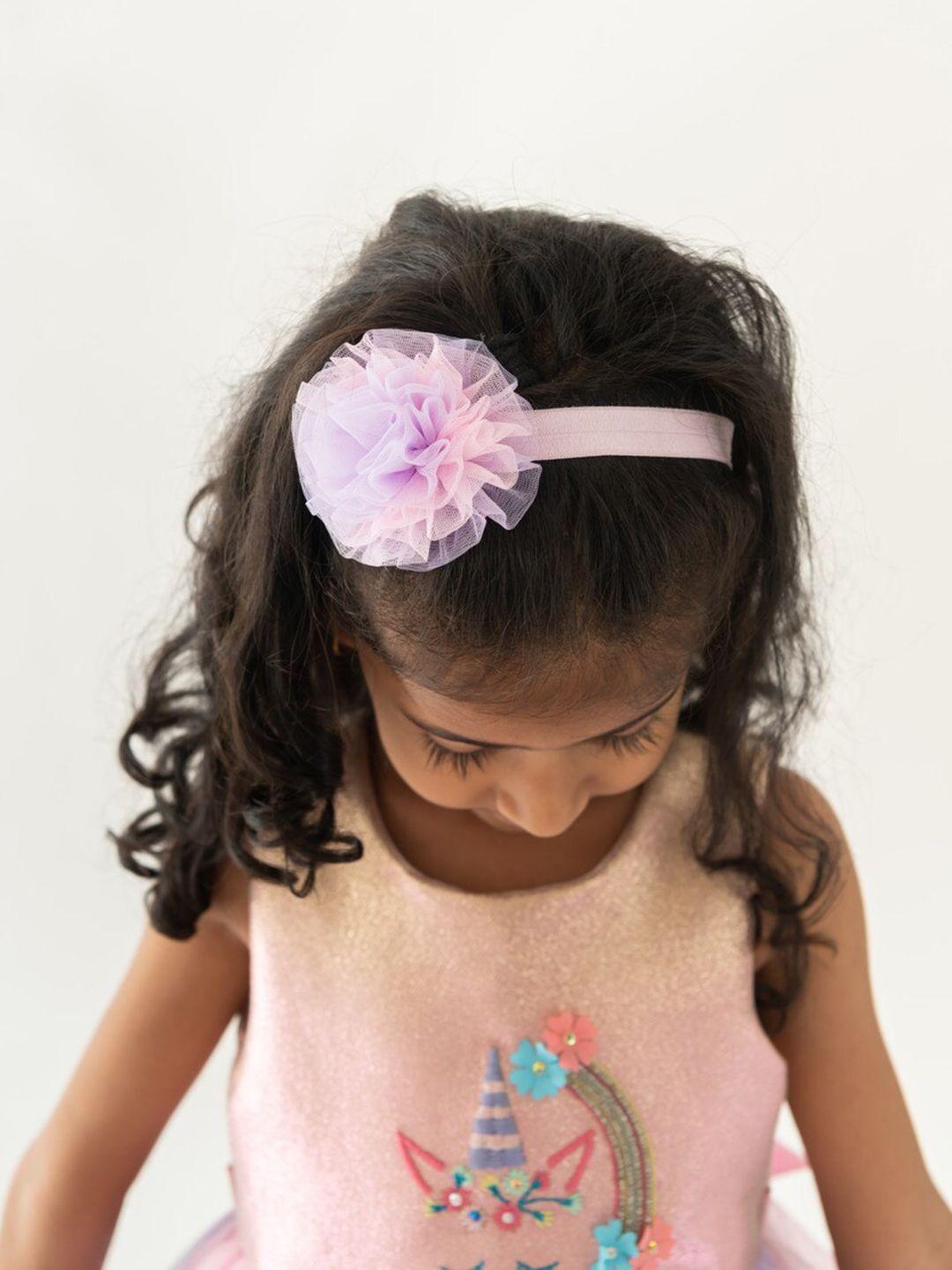 a little fable girls floral embellished hairband