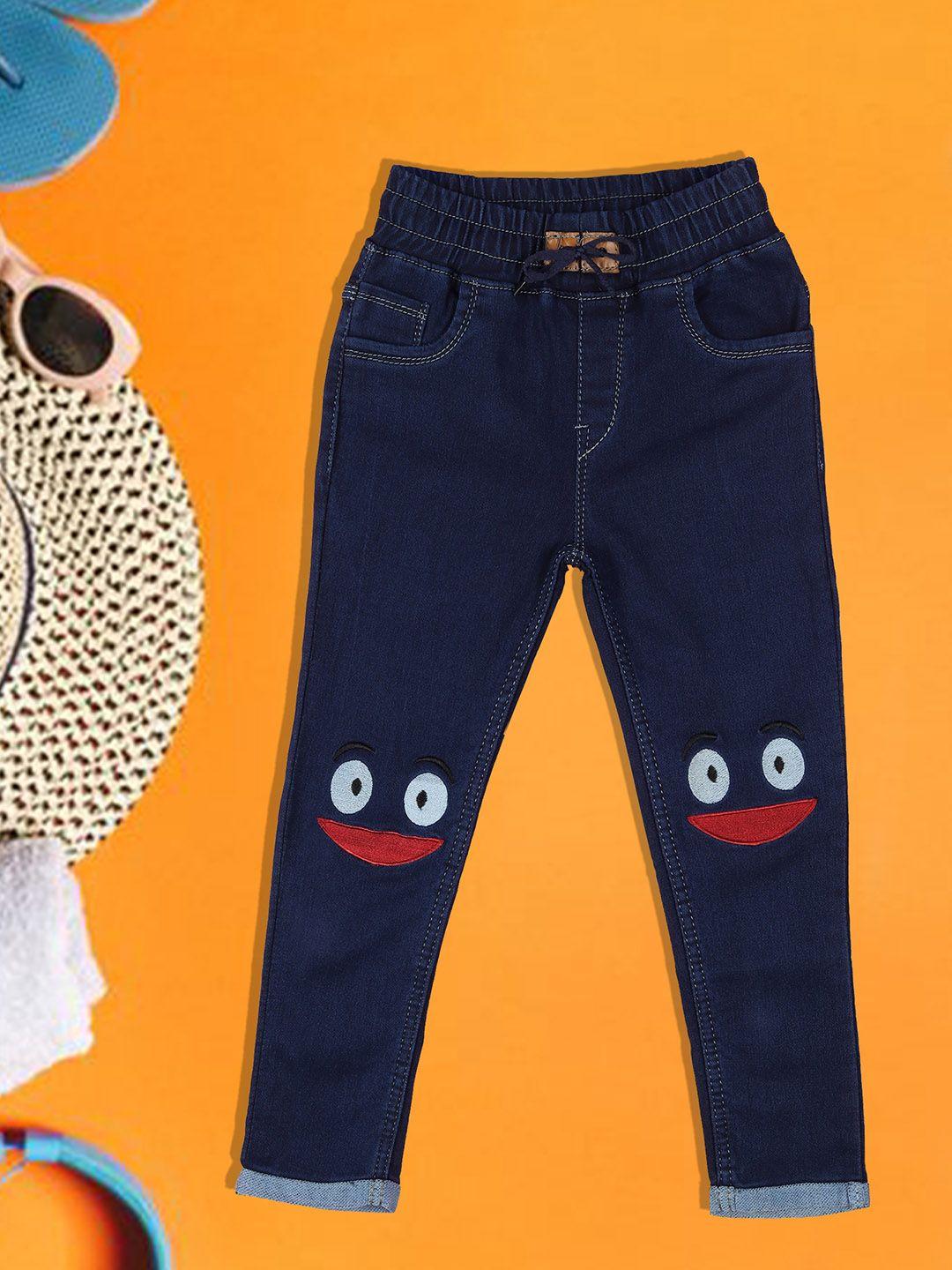 a-okay kids slim fit cotton denim jeans