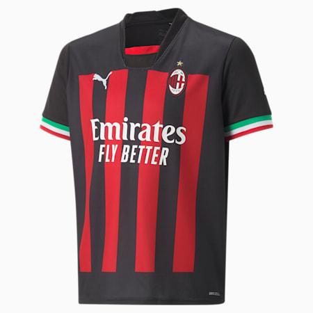 a.c. milan home 22/23 replica jersey youth