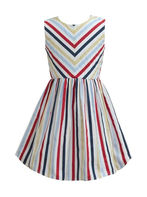 a.t.u.n. multicolor striped dress