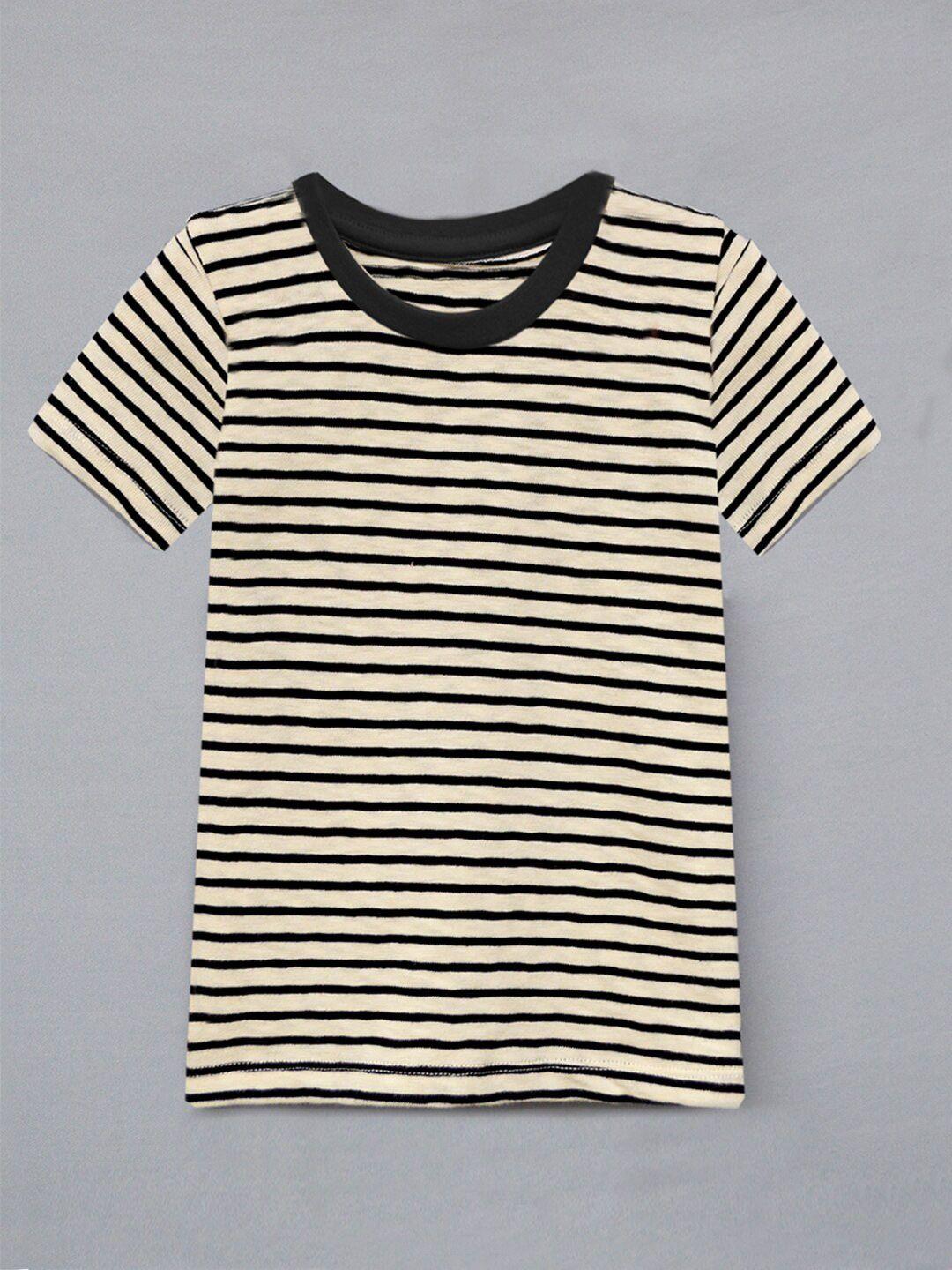 a.t.u.n. boys striped cotton t-shirt