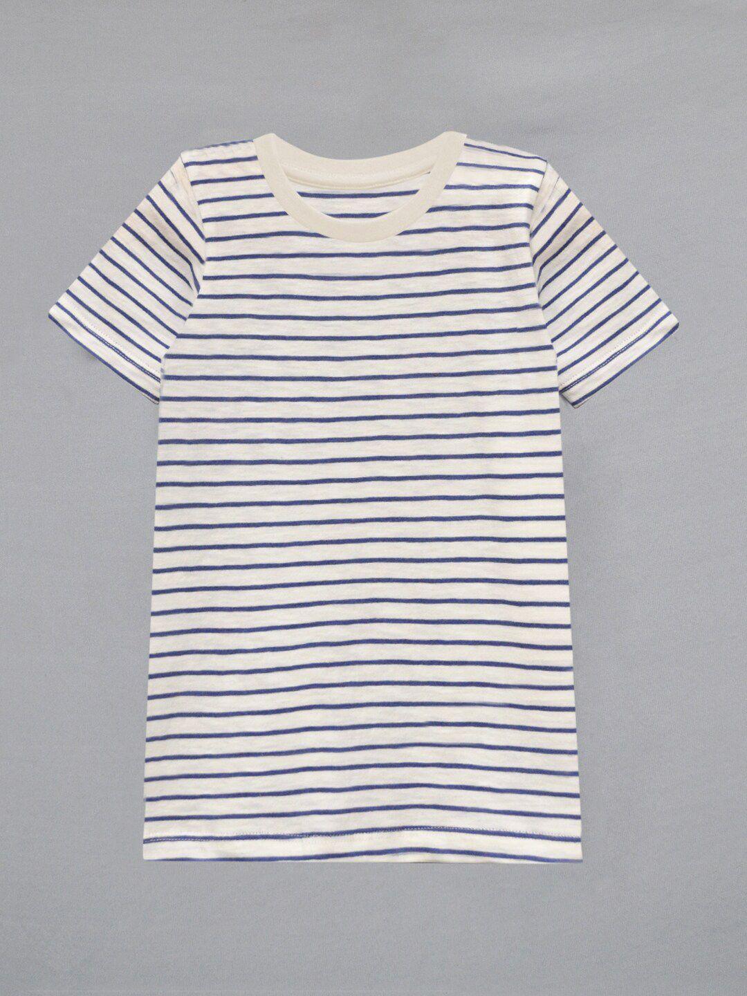 a.t.u.n. boys striped cotton t-shirt