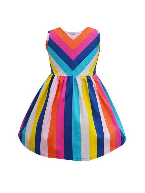 a.t.u.n. multicolour striped dress