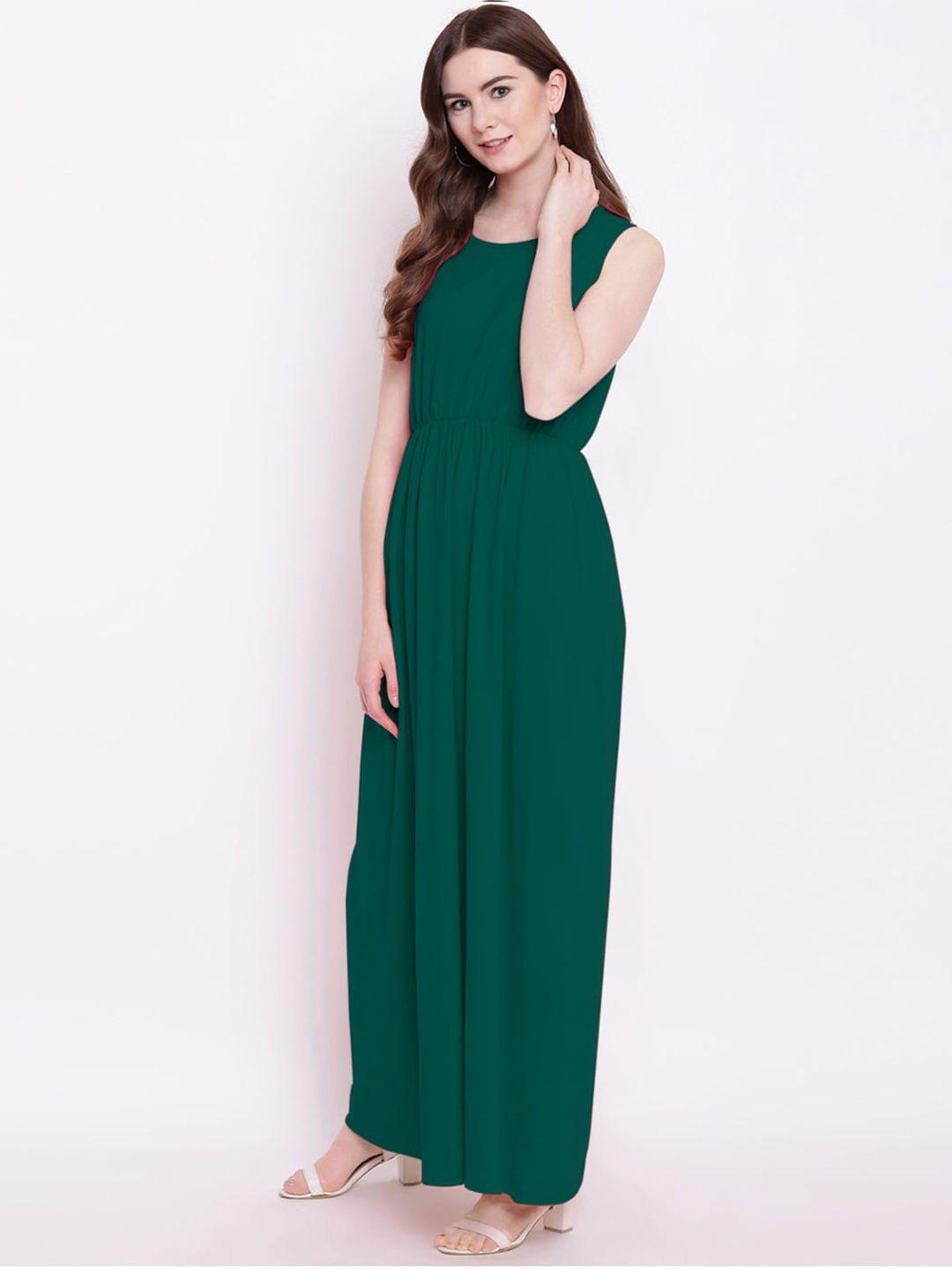 a.t.u.n. round neck maxi dress