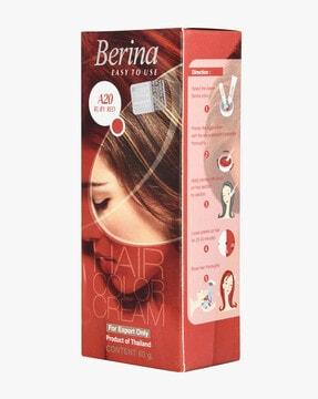 a20 ruby red hair color cream