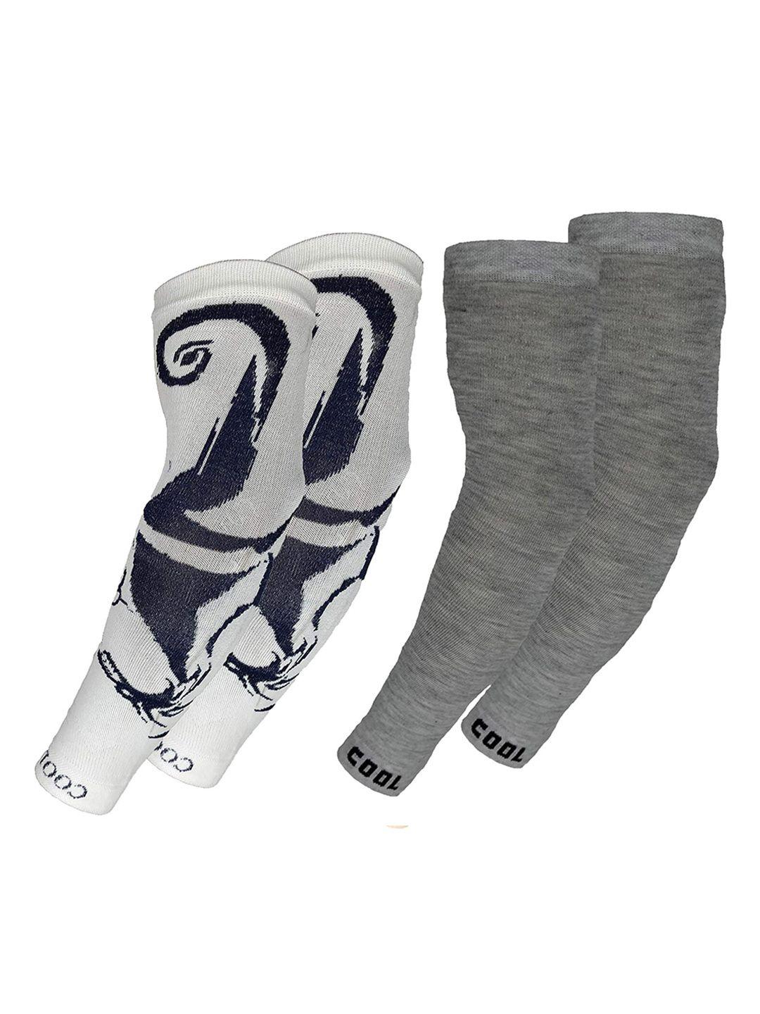 aadikart pack of 2 printed sports lightweight arm sleeves gloves