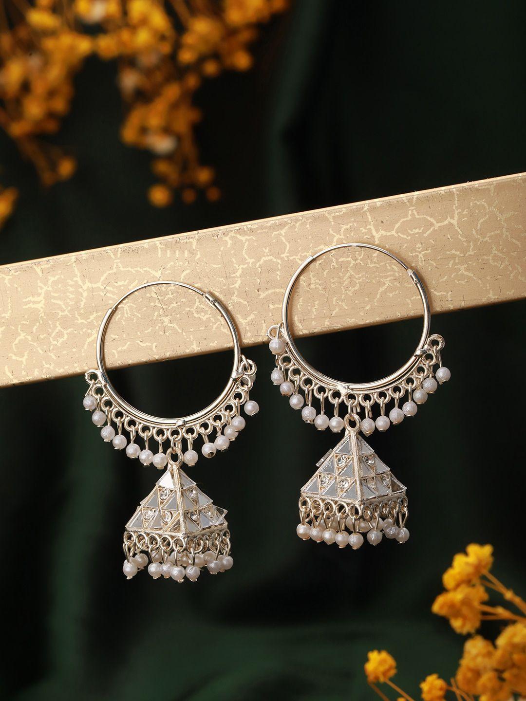 aadvik designs gold-plated jhumkas