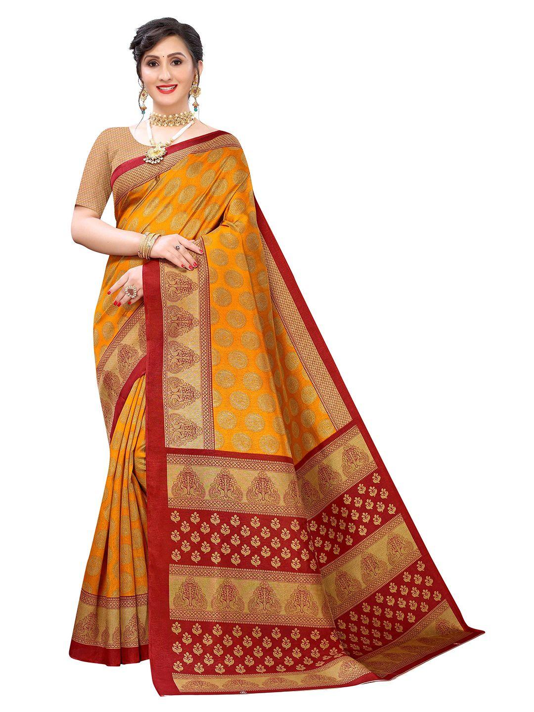 aadvika ethnic motifs art silk mysore silk saree