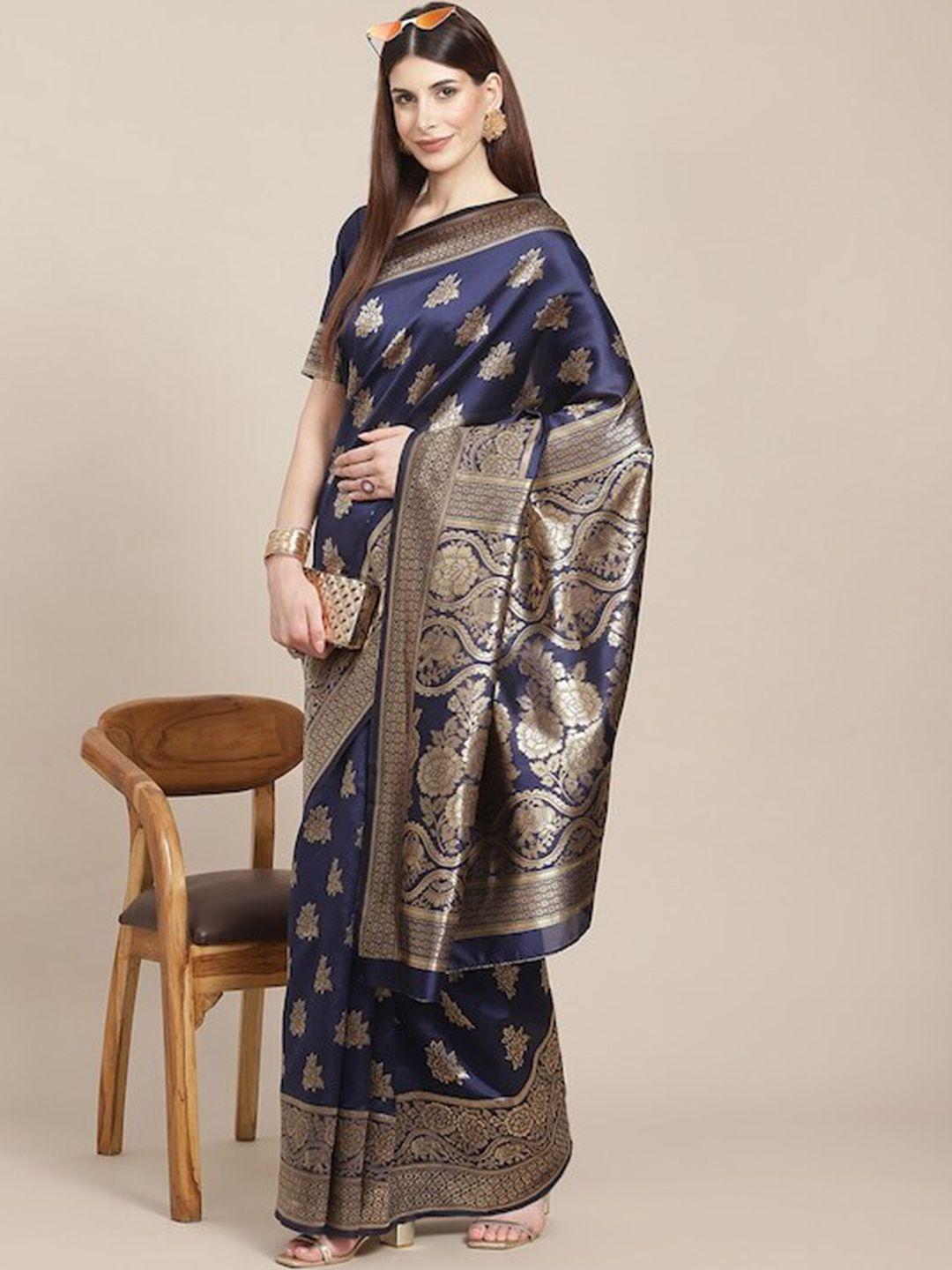 aadvika woven design zari silk blend kanjeevaram saree