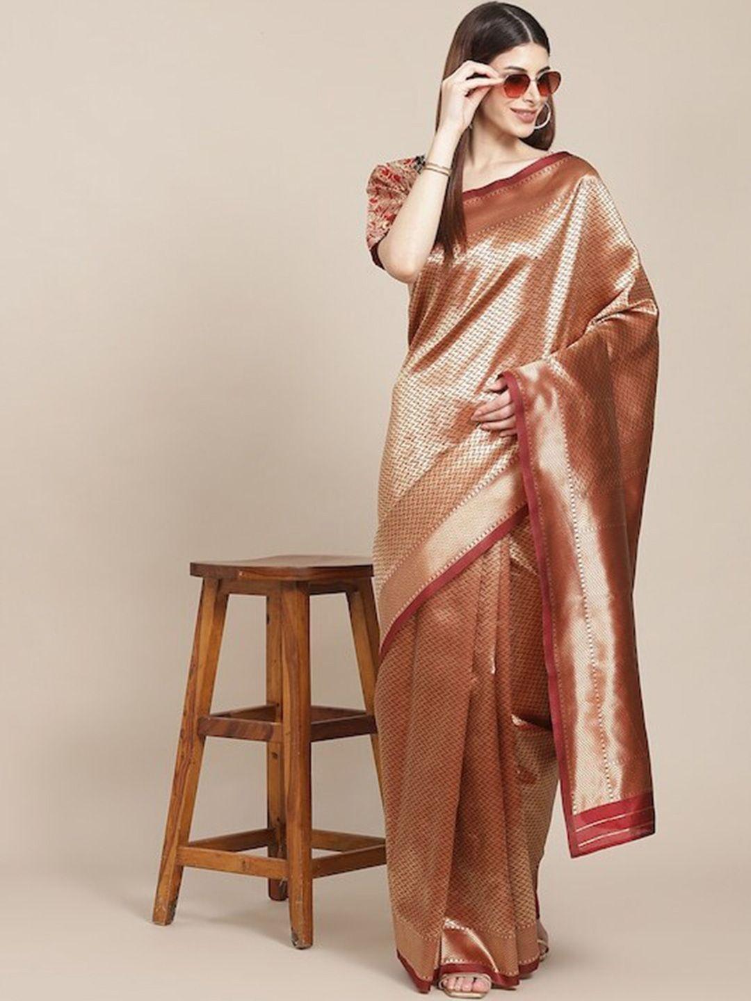 aadvika zari silk blend kanjeevaram saree