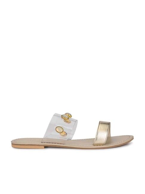aady austin women's gold casual sandals