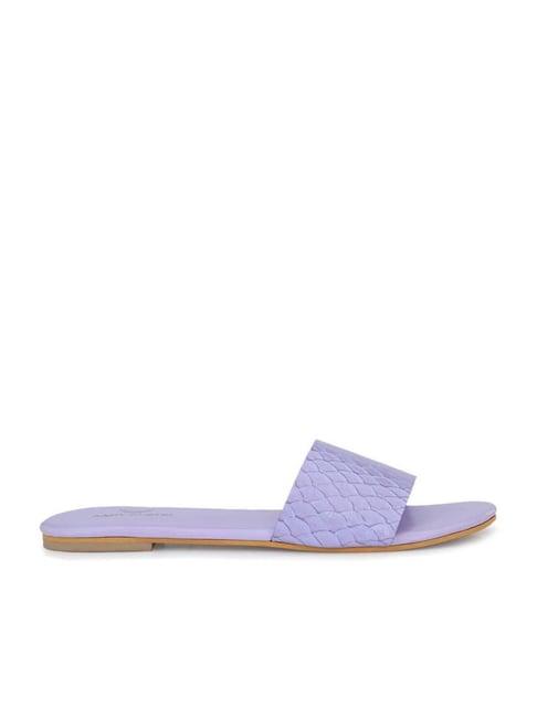 aady austin women's purple casual sandals