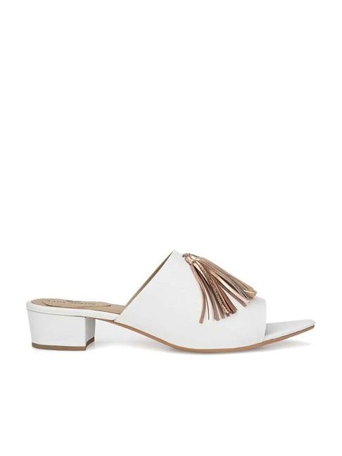 aady austin women's white casual sandals