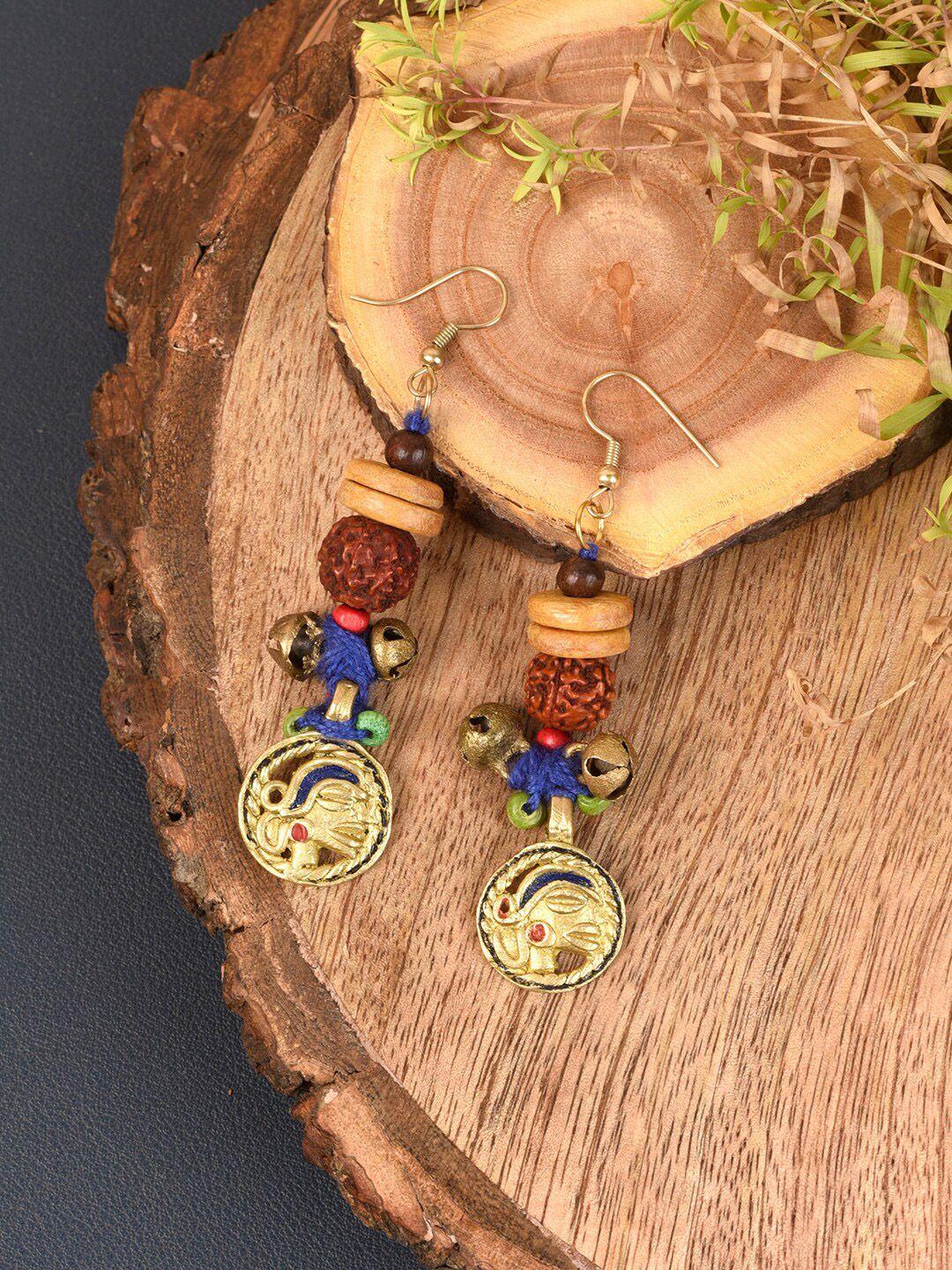 aakriti art creations quirky drop earrings