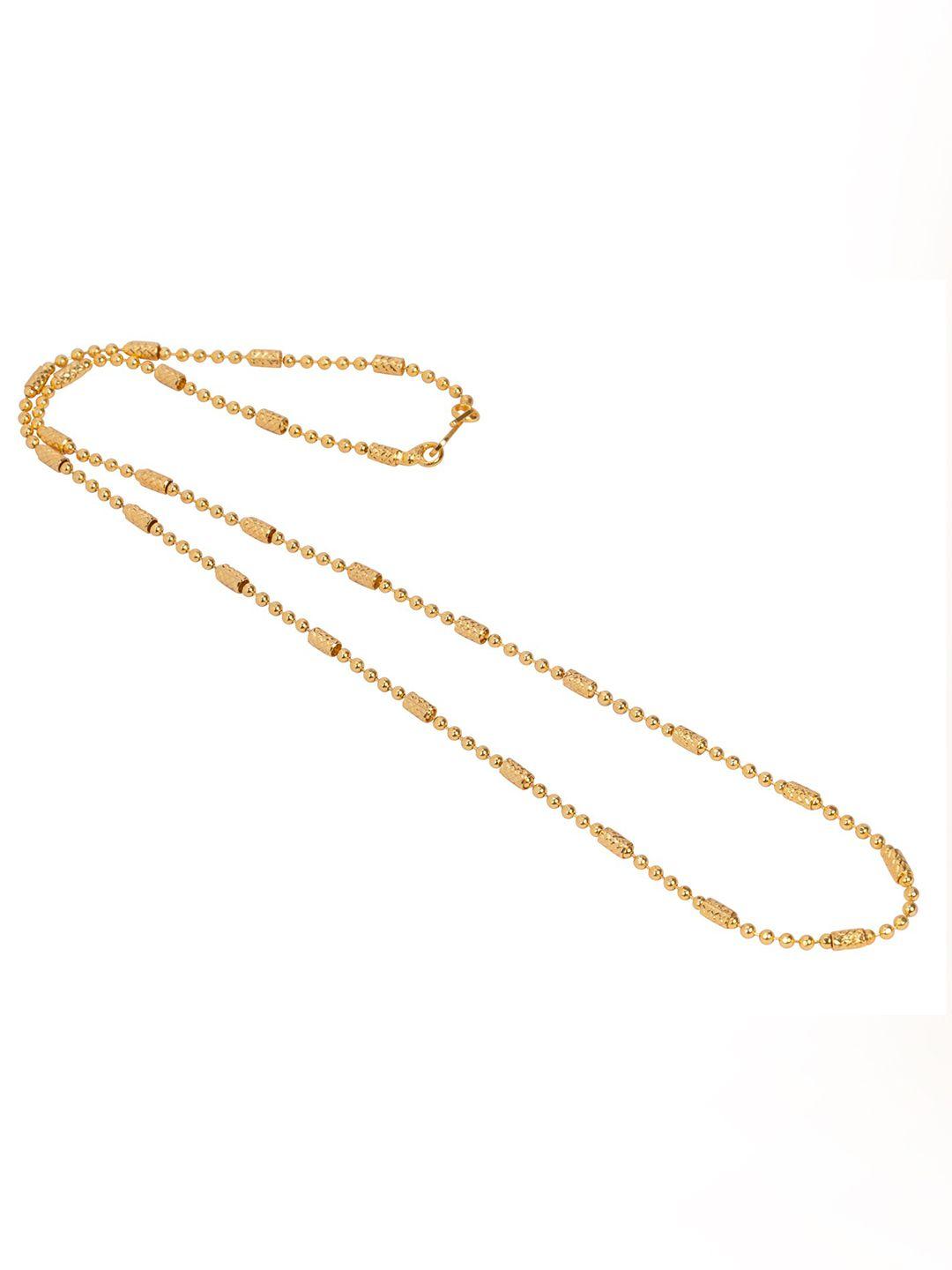aanyacentric brass gold-plated handcrafted chain